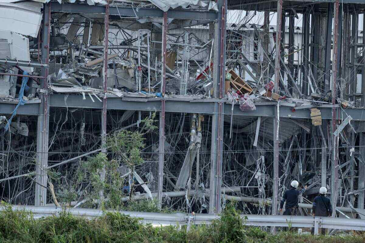 On July 28, an earthquake with an intensity of about 7 degrees occurred in Kumamoto Prefecture, Japan. Photo: AFP
