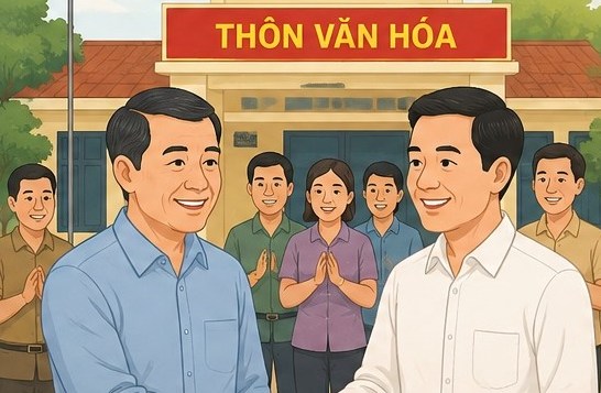 Trưởng thôn, Bí thư chi bộ, Trưởng Ban công tác Mặt trận ở Huế được chi trả phụ cấp theo quy định tại Nghị quyết 20/2026/NQ-HĐND. Ảnh đồ họa: AI