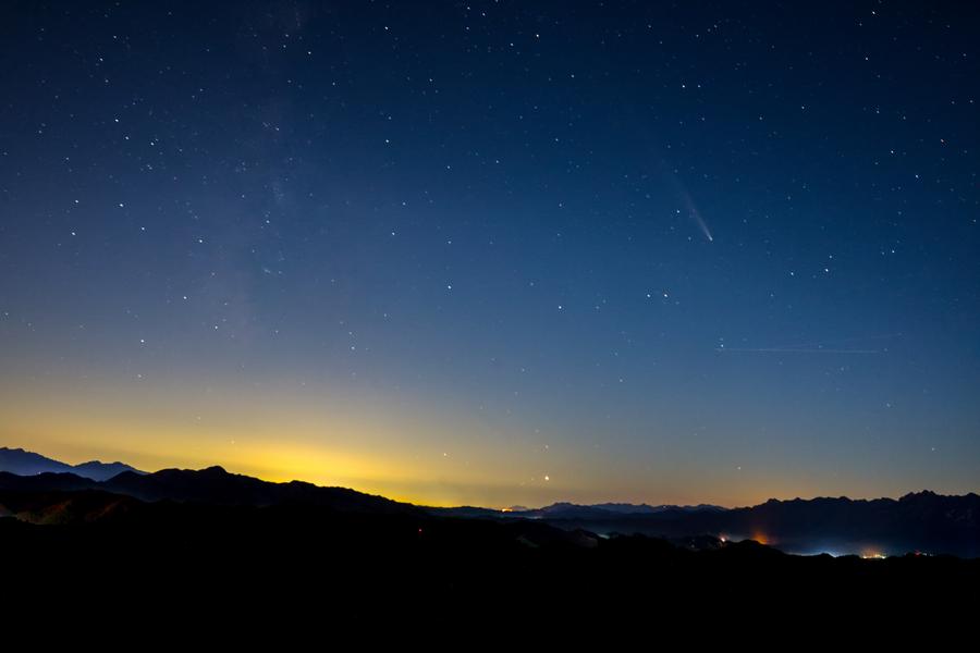 Chinese astronomers have just discovered a pulsar that may simultaneously appear with three variations. Illustrative photo: Xinhua