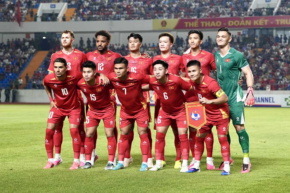 Vietnam national team is in Group B Division 1 according to the draw results of FIFA ASEAN Cup 2026. Photo: VFF