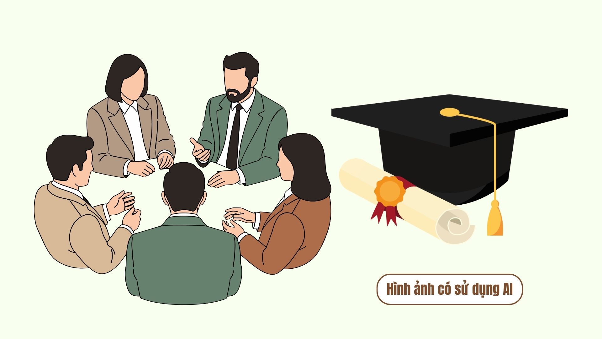 Propose the case of canceling the certificate recognition results in the national education system. Graphics: AI