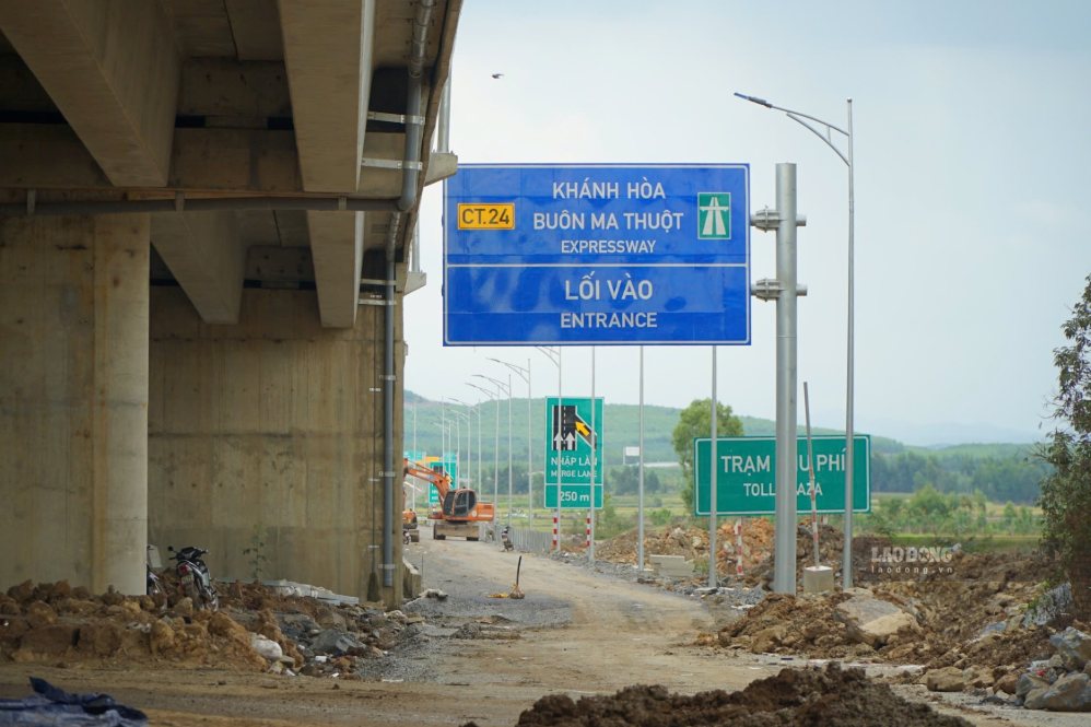 Khanh Hoa - Buon Ma Thuot expressway project is expected to be completed in 2026. Photo: Bao Trung