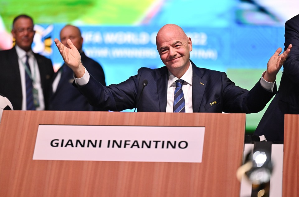 Chủ tịch FIFA Gianni Infantino. Ảnh: VFF