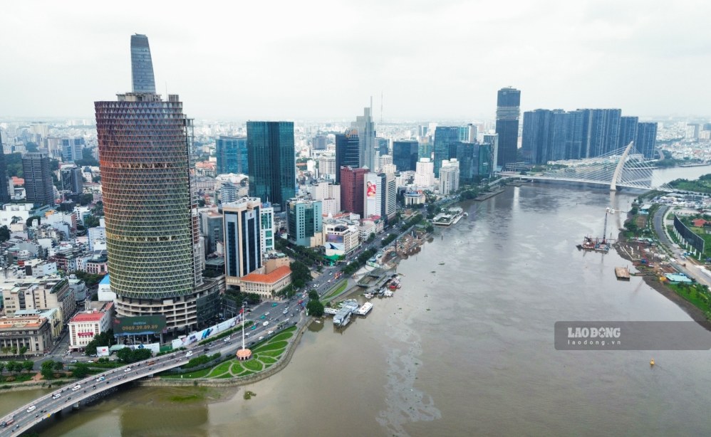 Một góc phường Sài Gòn (TPHCM) - đơn vị hành chính chưa đạt tiêu chuẩn về diện tích sau sáp nhập. Ảnh: Anh Tú