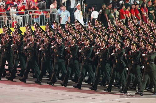 To be considered for admission to the People's Security University, candidates must ensure the minimum score. Photo: Hai Nguyen