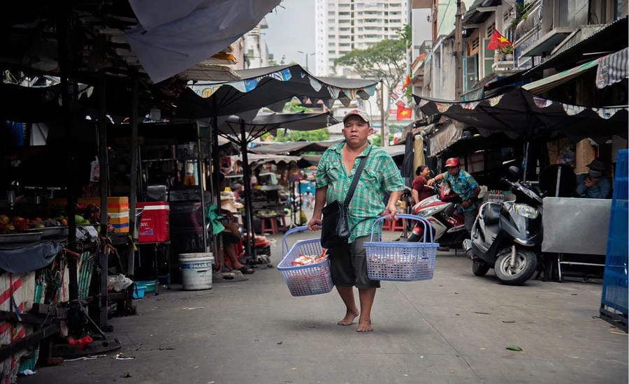 Những khoảnh khắc đời thường, bình yên tại TPHCM qua ống kính của Denis. Ảnh: Nhân vật cung cấp