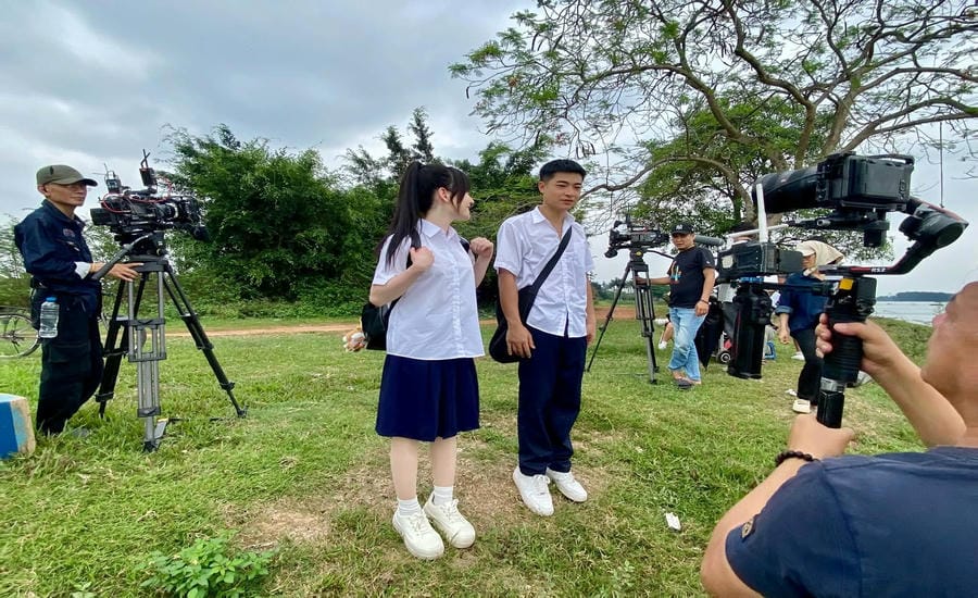 Tuyết Lan trong phim “Phía bên kia thành phố” đã giúp Tú Quyên trưởng thành hơn trong diễn xuất. Ảnh: Nhân vật cung cấp