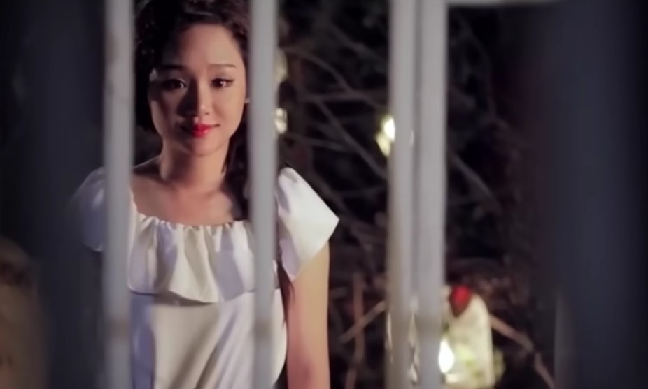 Tăng Nhật Tuệ sáng tác ca khúc “Yêu anh” do Miu Lê trình bày. Ảnh cắt từ MV