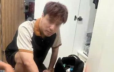 Tang Nhat Tue arrested for drug involvement. Photo: Police provided
