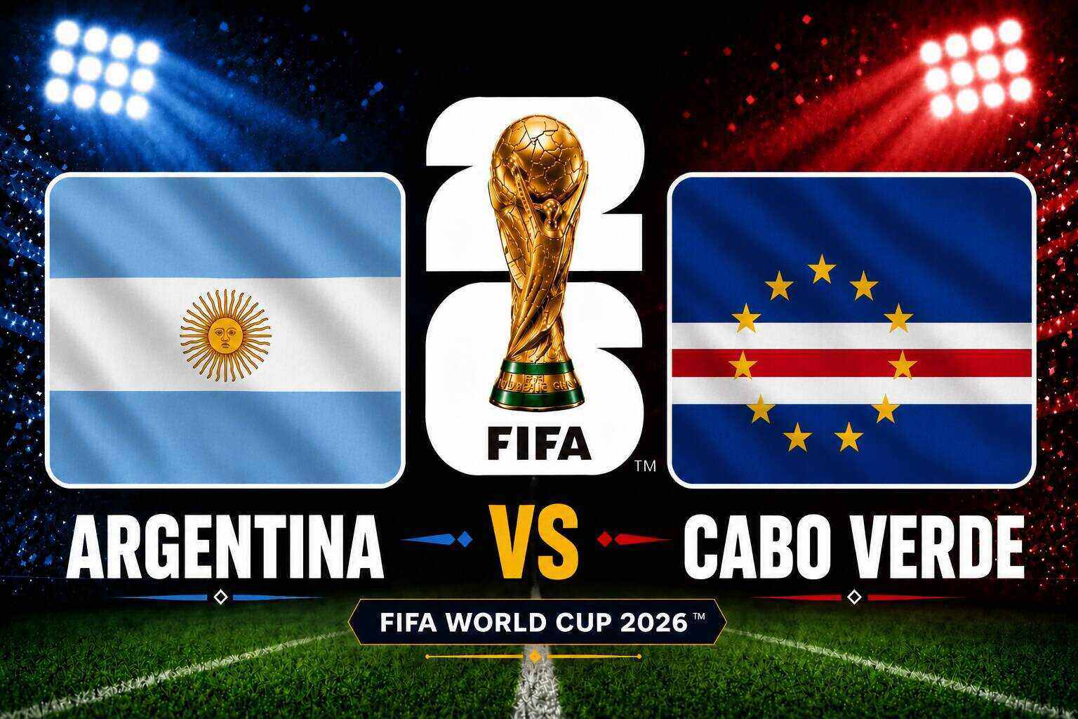 Argentina vs Cabo Verde score prediction at World Cup 2026. Graphics: Van An