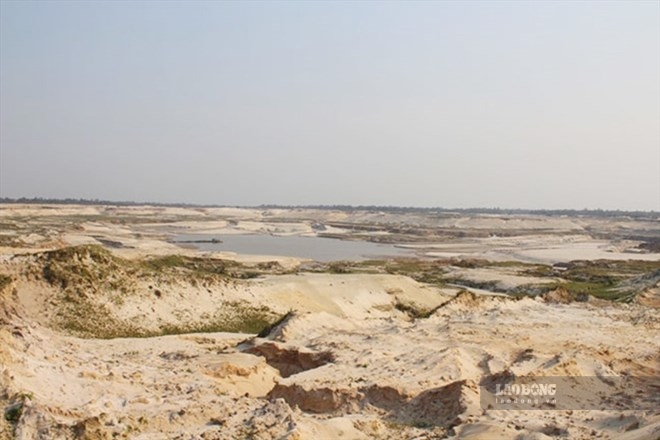 Ha Tinh Department of Finance has issued a decision to terminate the Thach Khe iron ore mining project with the investor being Thach Khe Iron Joint Stock Company. Photo: Tran Tuan