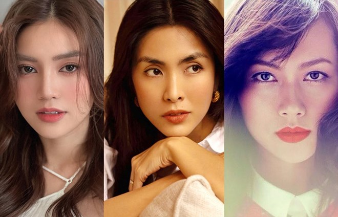 3 beauties of "Endless Field" Lan Ngoc, Tang Thanh Ha, Do Thi Hai Yen are all returning to historical films. Photo: NVCC