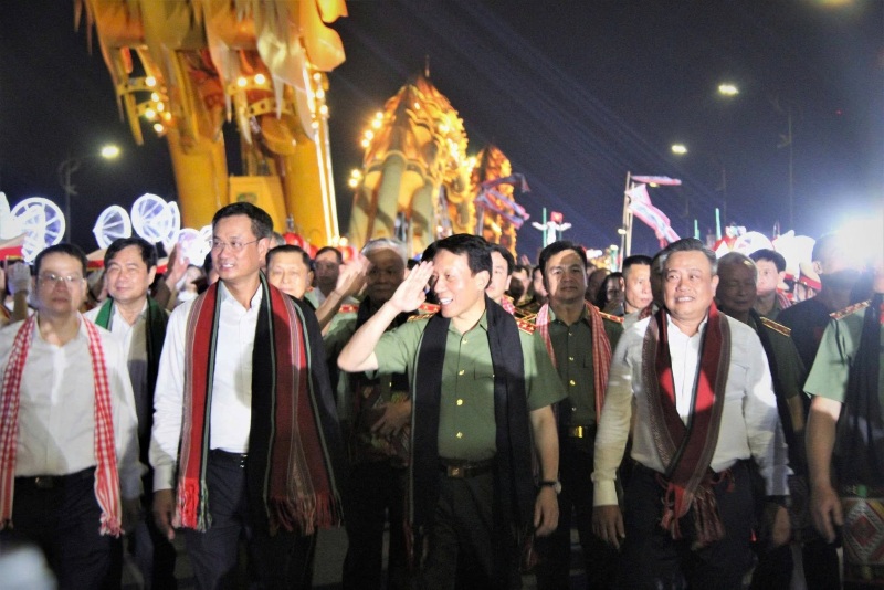 Lực lượng an ninh Công an TP.Đà Nẵng thầm lặng bảo vệ bình yên cho các sự kiện lớn của thành phố Đà Nẵng. Ảnh: CACC