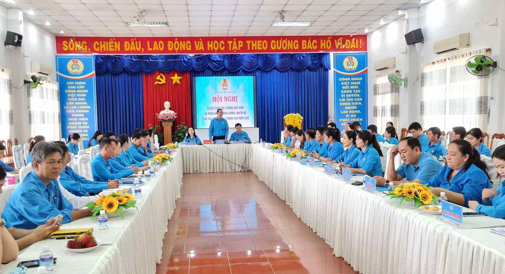 Ca Mau Labor Federation is determined to complete the assigned targets in 2026. Photo: Nhat Ho.