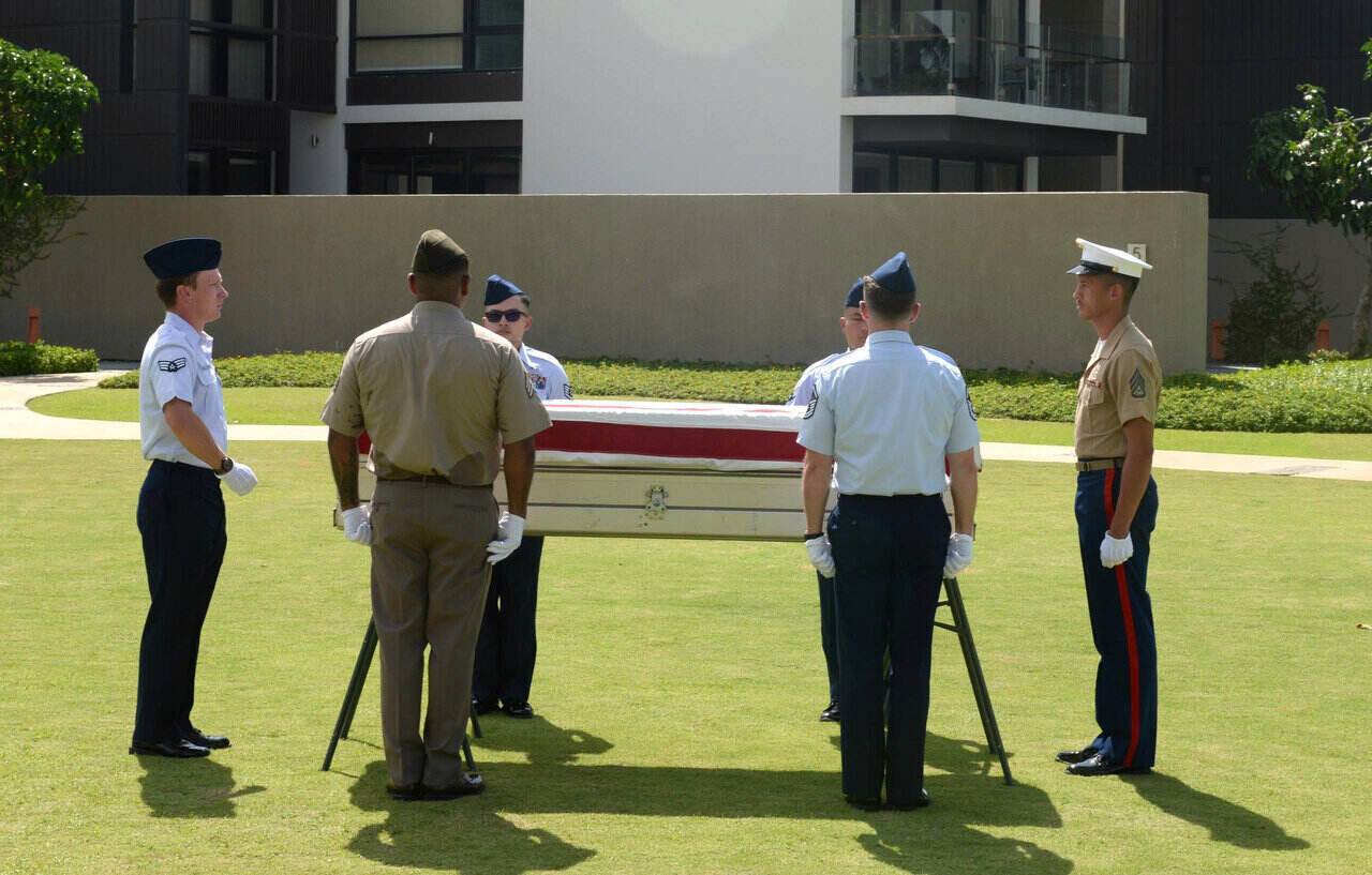 Vietnam and the United States solemnly held a ceremony to hand over the remains of US soldiers missing in the war in Vietnam (MIA) on July 2. Photo: Ministry of Foreign Affairs
