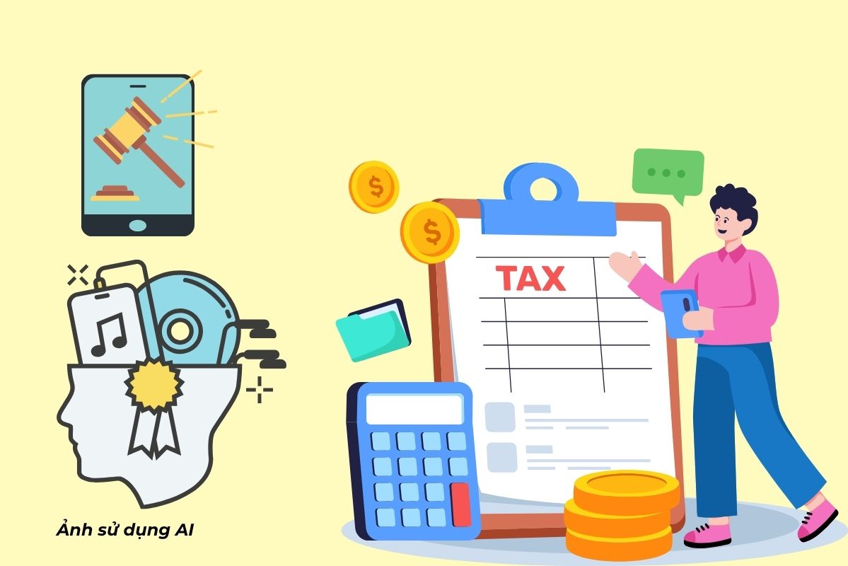 Income from copyright and franchising must be taxed. Graphics: AI