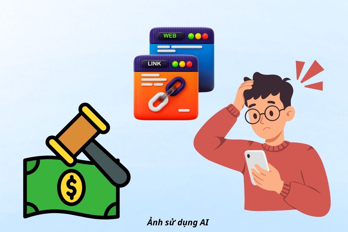 Fine up to 30 million VND for sharing links containing infringing content. Graphics: AI