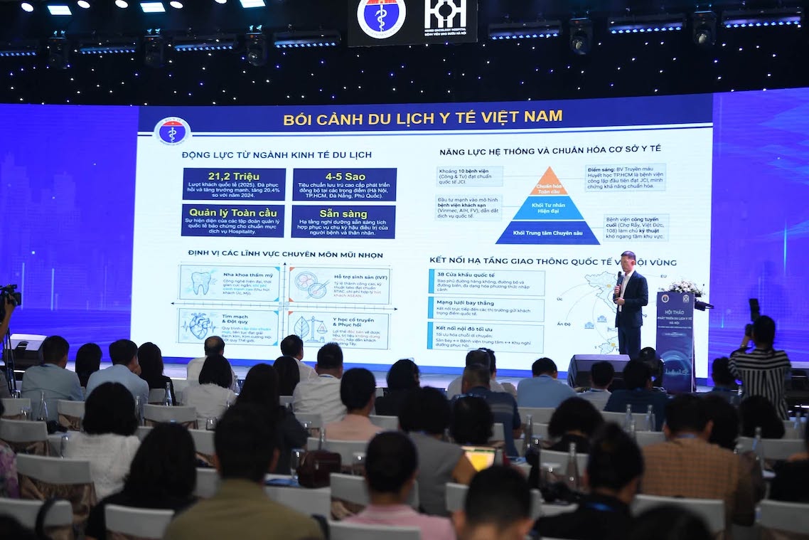 Overview of the Workshop with the theme "Developing Hanoi medical tourism: From policy to practical implementation". Photo: BTC