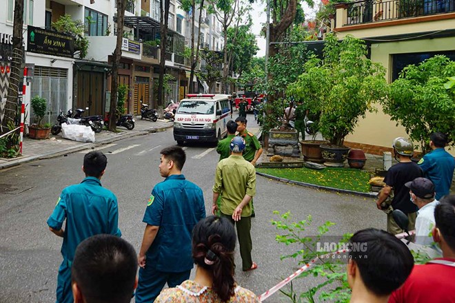 Hai người tử vong trong vụ cháy nhà 4 tầng tại khu đô thị Văn Phú, Hà Nội