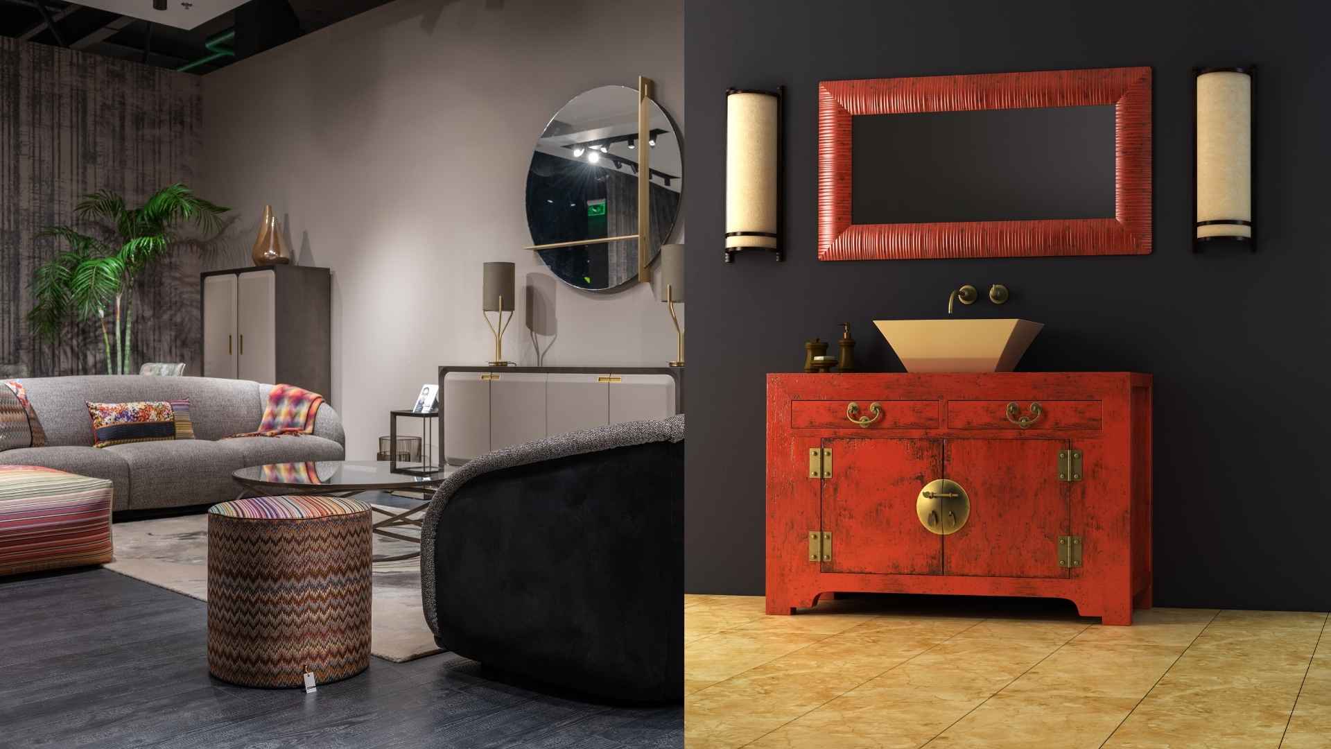 Coordinate interior colors to create an inspiring living space. Graphics: Ha May