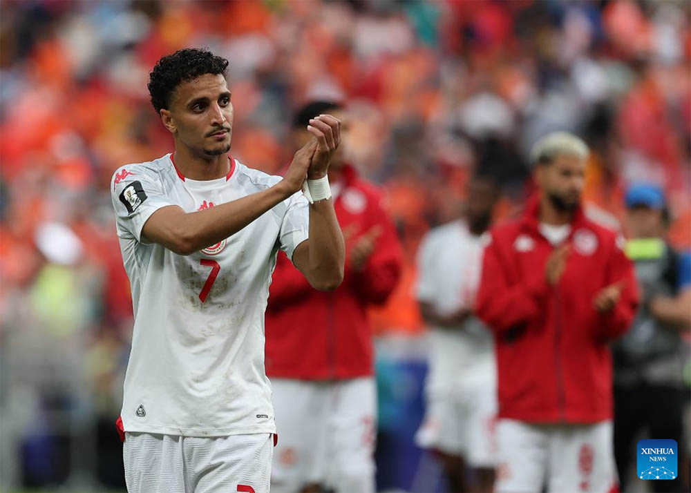 At least 8 Tunisian players have abnormal test results at the 2026 World Cup. Photo: Xinhua