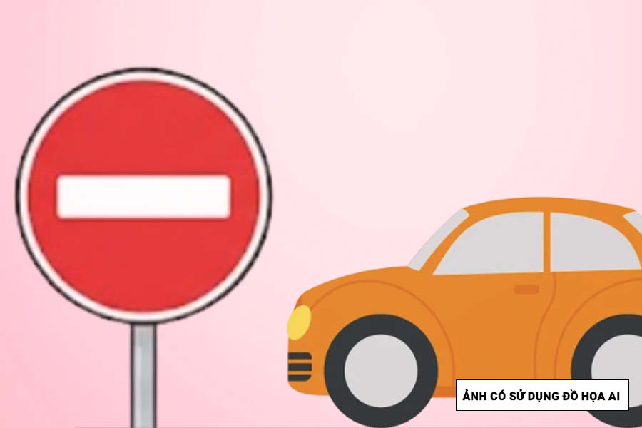 Cases where entry is allowed on roads with no-riding signs