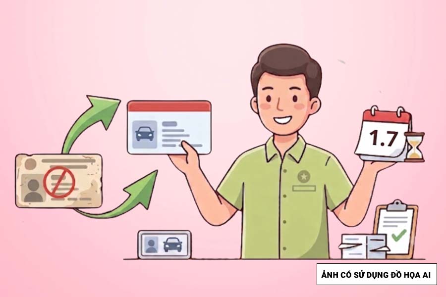 New regulations on renewing expired driver's licenses from July 1, 2026