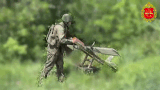 Russian soldiers preparing to launch attack UAVs. Photo: Russian Ministry of Defense