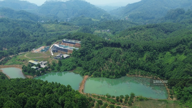 Toàn cảnh khu vực Dự án khai thác đất hiếm Bến Đền tại tỉnh Lào Cai. Ảnh: Đinh Đại.