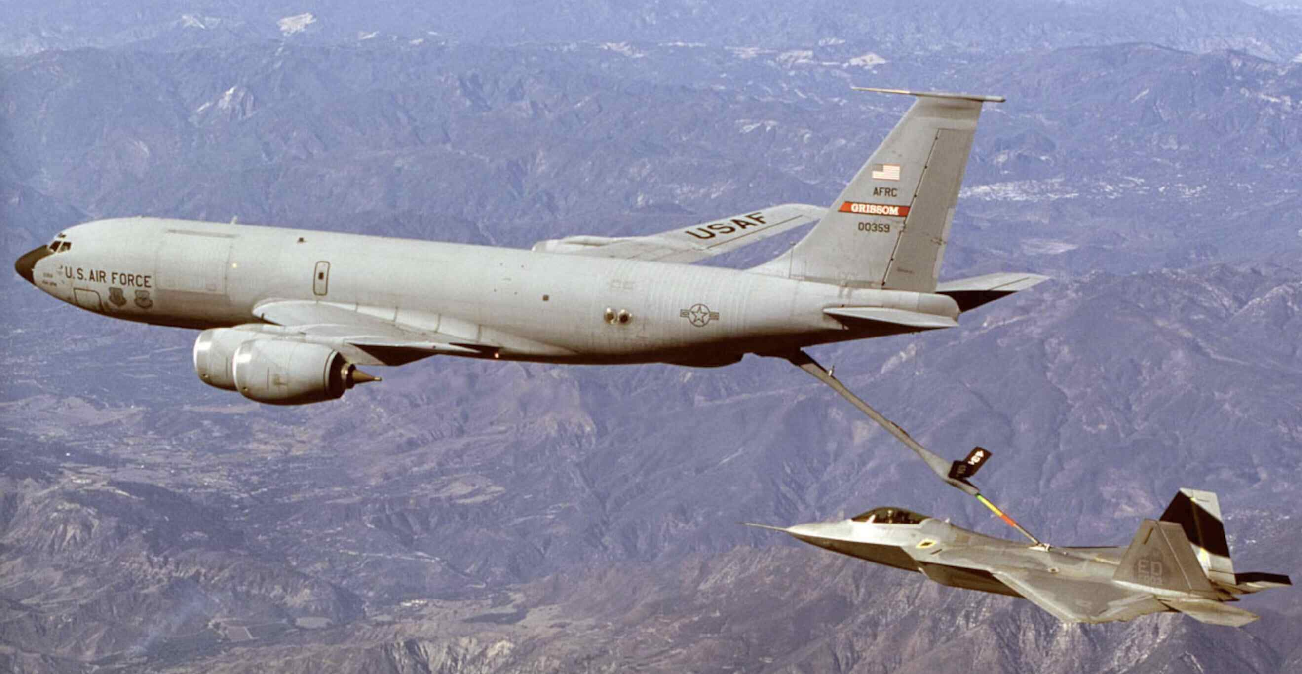 Boeing KC-135R Stratotanker refueling aircraft has served in the US Air Force for more than 66 years. Photo: US Air Force