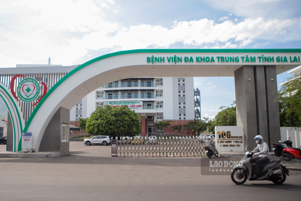 Bệnh viện Đa khoa Trung tâm tỉnh Gia Lai. Ảnh: Hoài Phương