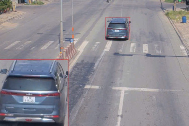 The surveillance camera system contributes to improving the efficiency of handling remote fines for traffic violations in Tay Ninh. Photo: Tay Ninh Provincial Traffic Police Department