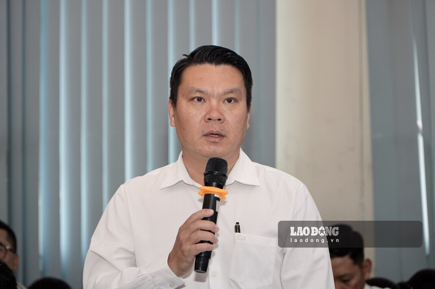 Ông Lê Hoàn - Phó Giám đốc Trung tâm Quản lý giao thông công cộng TPHCM. Ảnh: Ngọc Ánh