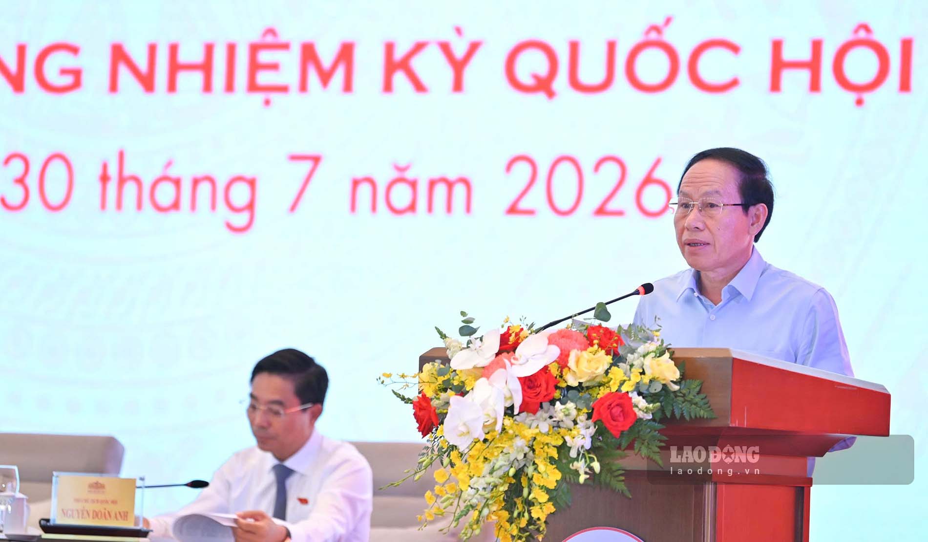 Member of the Party Central Committee, Deputy Prime Minister Le Tien Chau. Photo: Anh Huy.