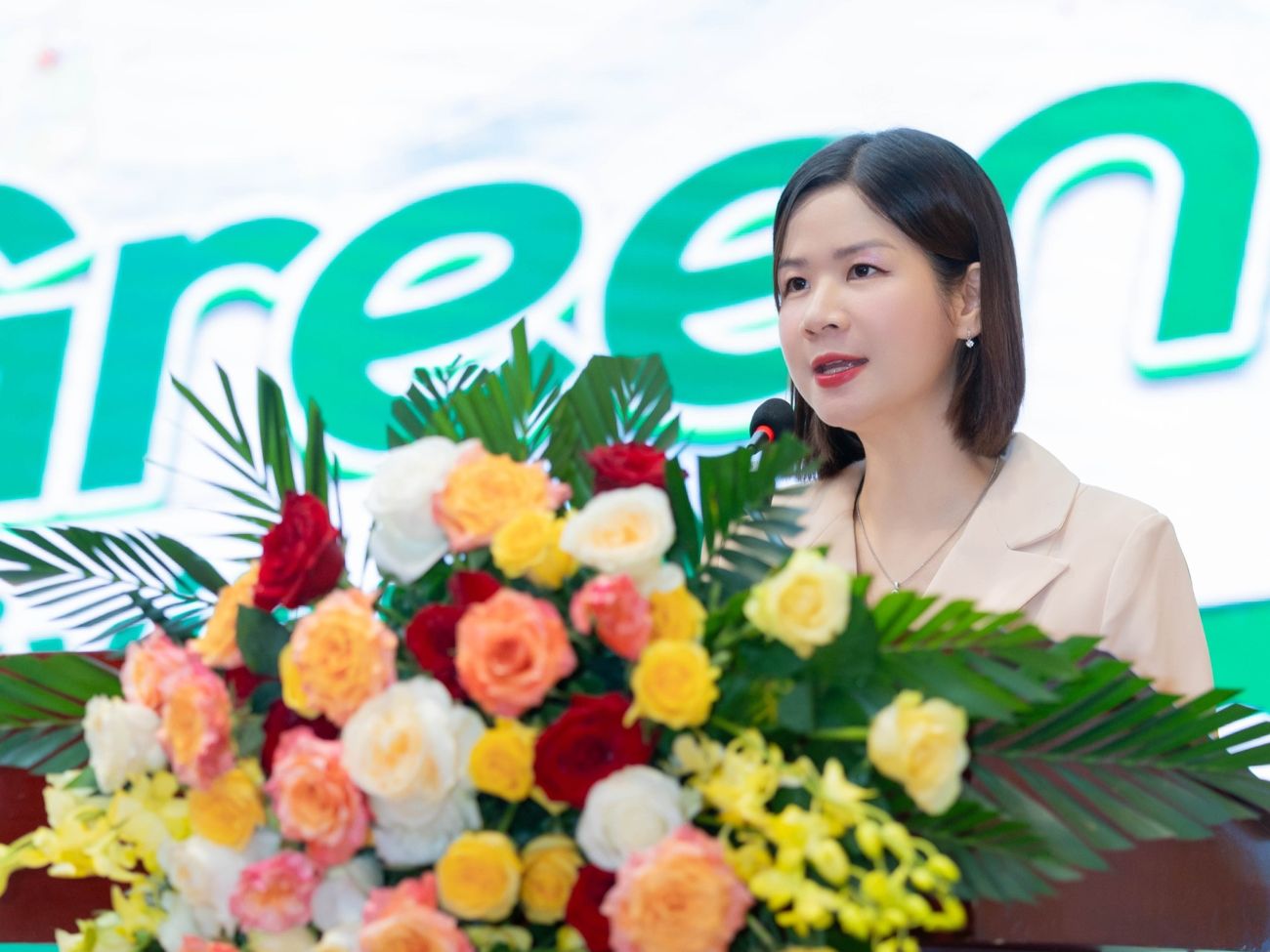 TS. Lê Thái Hà – Giám đốc Điều hành Quỹ Vì tương lai xanh – cho biết cuộc thi nhận được hơn 700 video dự thi từ các tỉnh/thành trên cả nước. Ảnh: BTC.