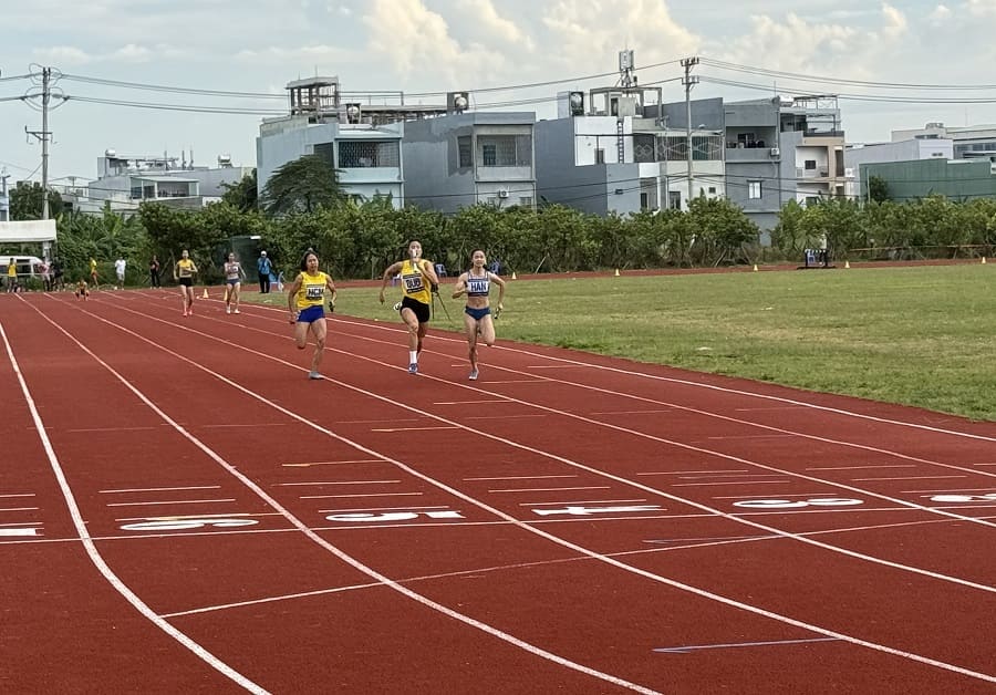 From domestic athletics tournaments, managers select the most professional faces to perform international tasks. Photo: Hoai Viet