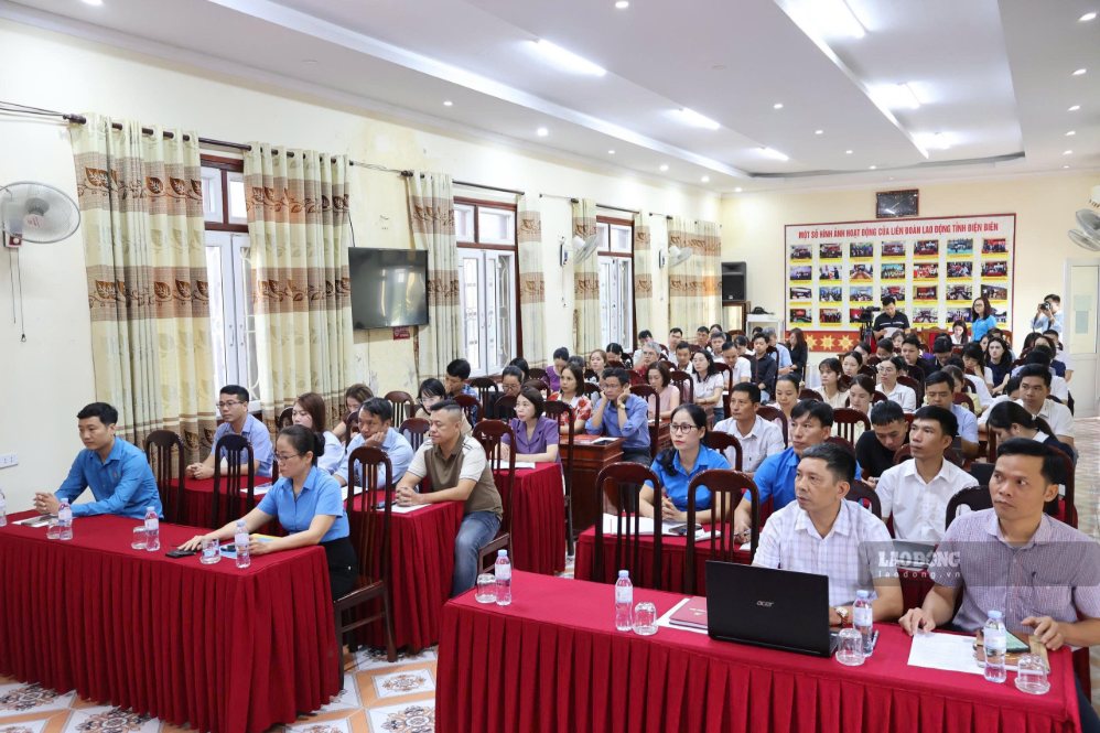 Các đại biểu tham gia tập huấn. Ảnh: Thanh Bình