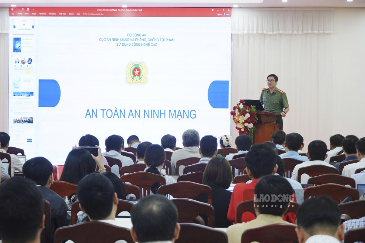 Quang cảnh Chương trình hội thảo, tập huấn.