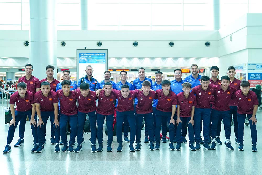 The friendly tournament in Thailand is an opportunity for the Vietnamese futsal team to review their forces, towards important goals in the near future. Photo: VFF