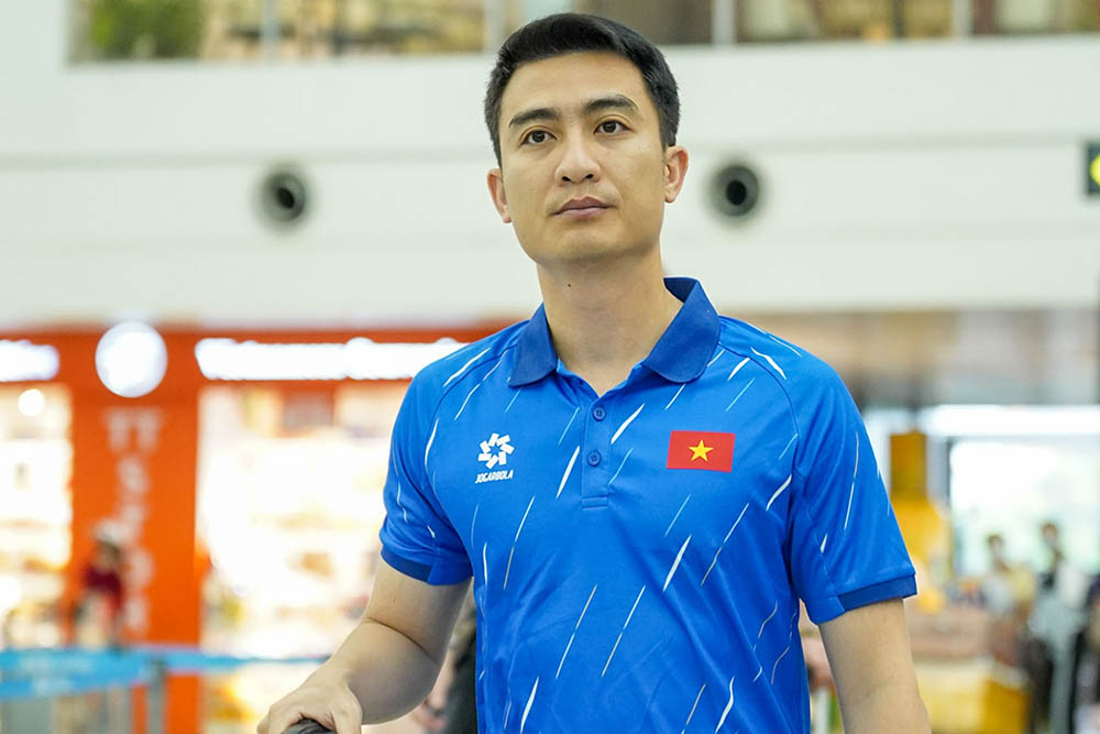 Ông Trần Anh Minh - Ủy viên Ban Chấp hành Liên đoàn bóng đá Việt Nam (VFF) được giao nhiệm vụ làm Trưởng đoàn. Ảnh: VFF