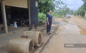 Tuyến đường 100 tỉ đồng thi công chậm tiến độ, người dân khốn khổ vì nắng bụi, mưa lầy