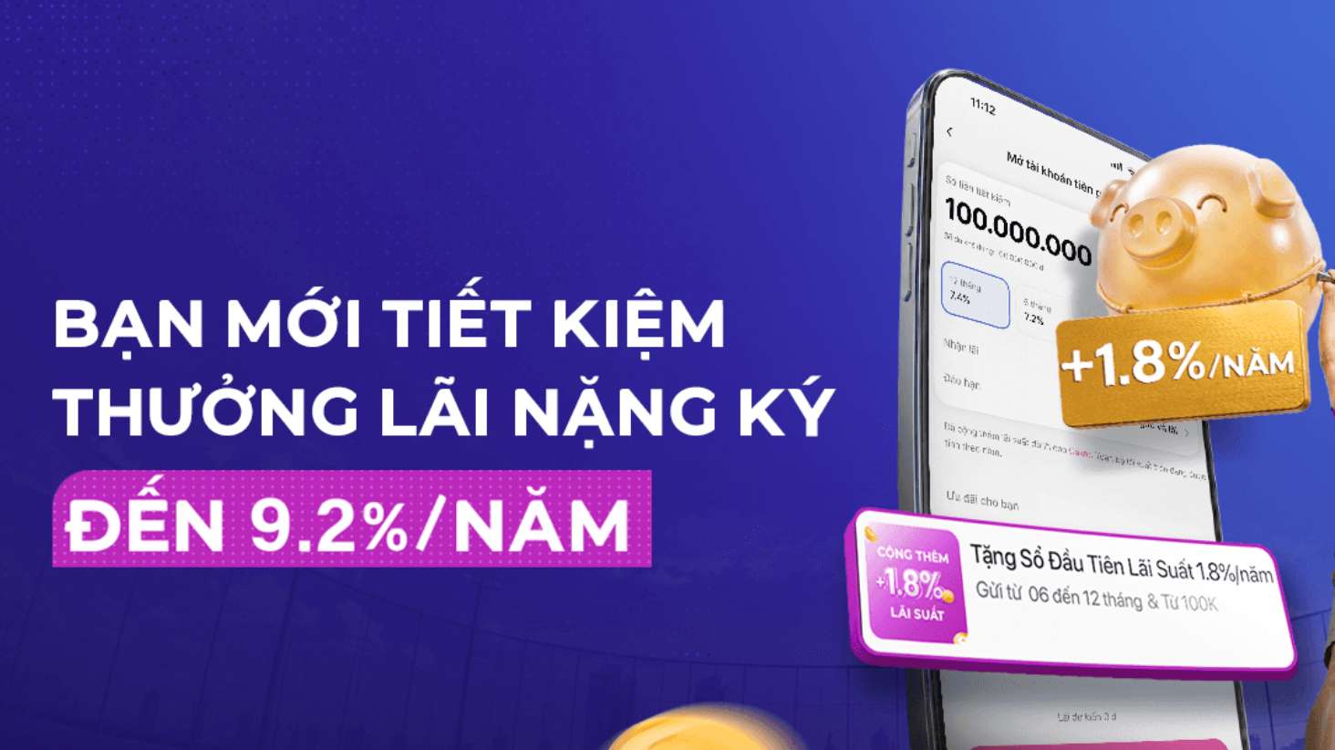 Biểu lãi suất tiết kiệm Cake by VPBank. Ảnh: Cake by VPBank