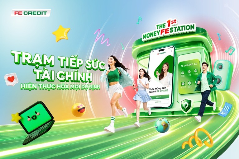 FE CREDIT brings financial solutions to VPBank Music Half Marathon 2026. Photo by FE CREDIT.