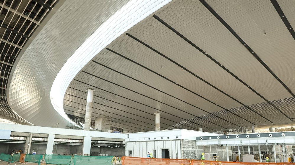 Bên trong nhà ga hành khách sân bay Long Thành. Ảnh: Tổng Công ty Cảng hàng không Việt Nam (ACV)