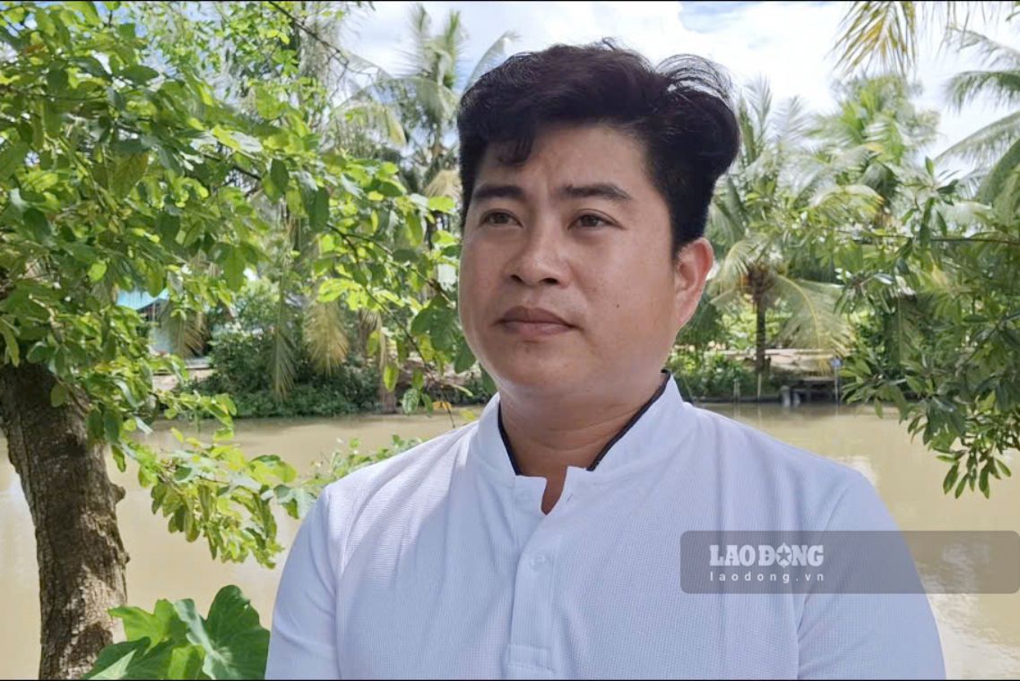 Anh Nguyễn Trung Tín chủ đơn vị cung cấp dịch vụ “vỏ lãi bay”. Ảnh: Tạ Quang