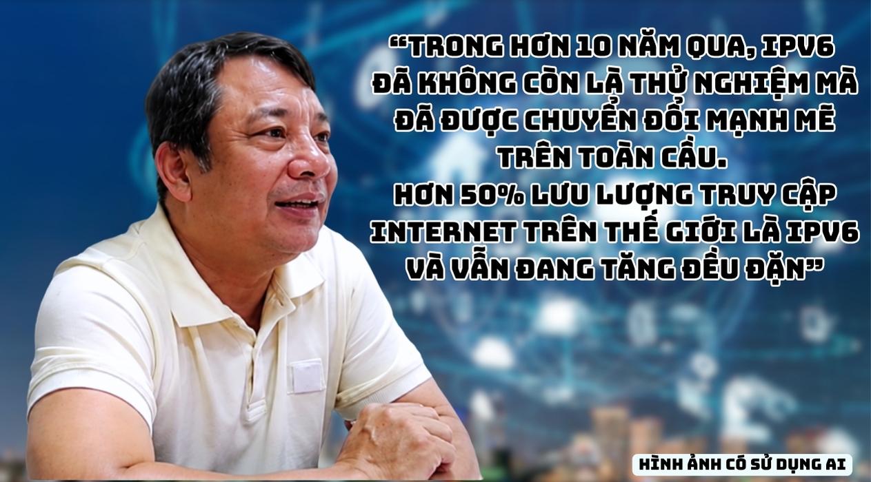 Ông Hoàng Xuân Hiếu - Trưởng Chi nhánh Trung tâm Internet Việt Nam tại thành phố Đà Nẵng chia sẻ về