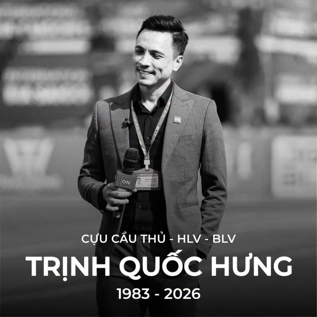 Former player Trinh Quoc Hung passed away. Photo: Vietfootball