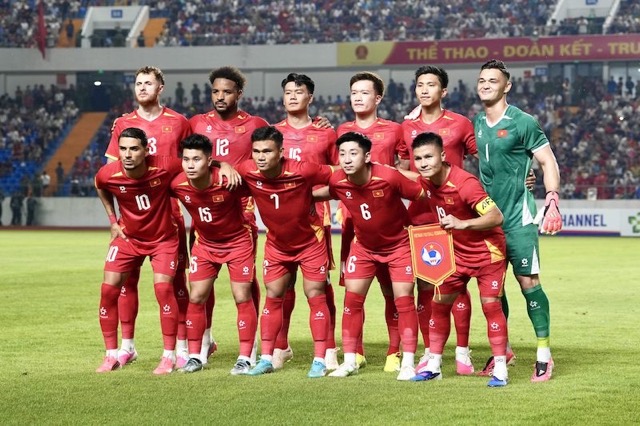 The match between Vietnam and Singapore at ASEAN Cup 2026 takes place at 8:00 p.m. on July 31. Photo: VFF