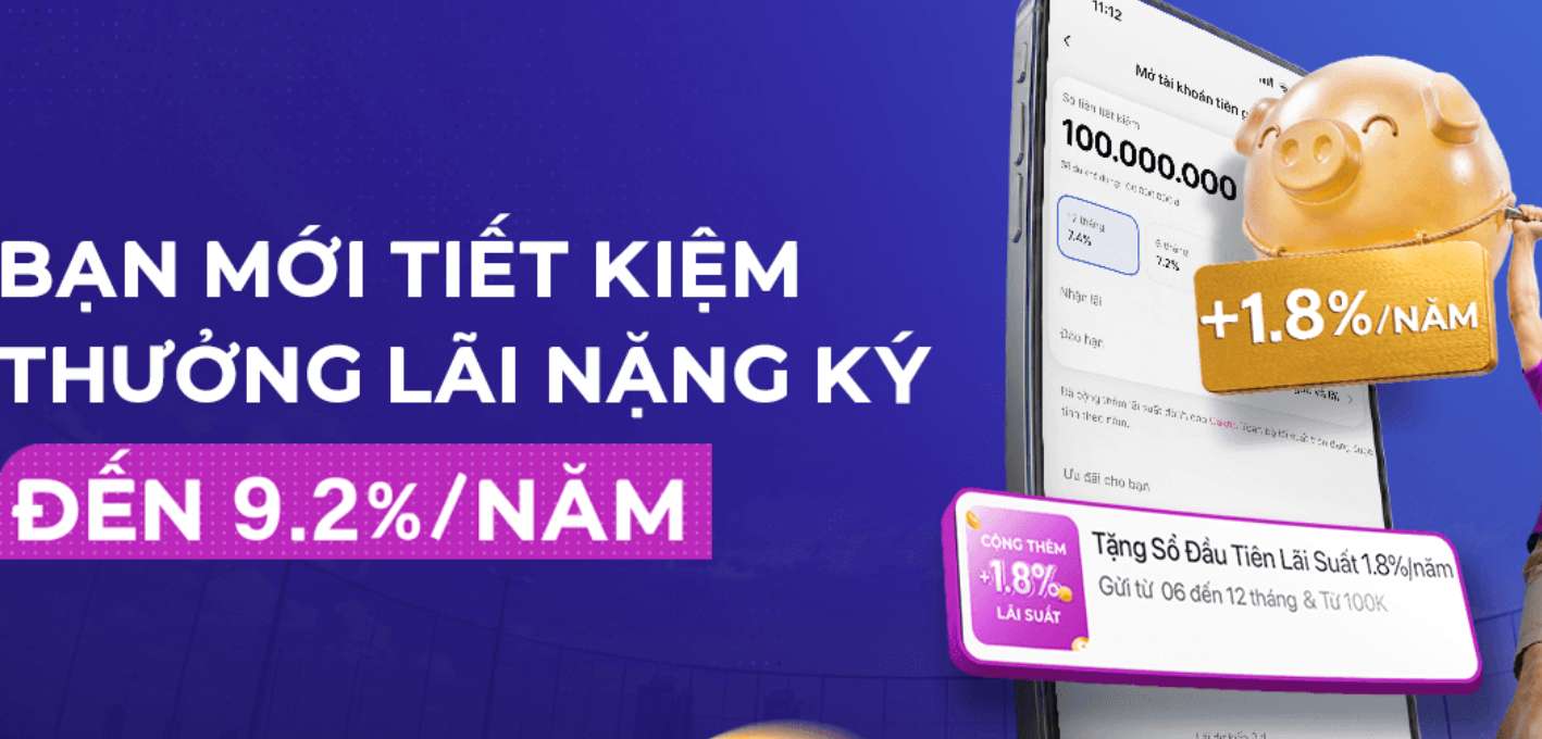 Biểu lãi suất tiết kiệm Cake by VPBank. Ảnh: Cake by VPBank