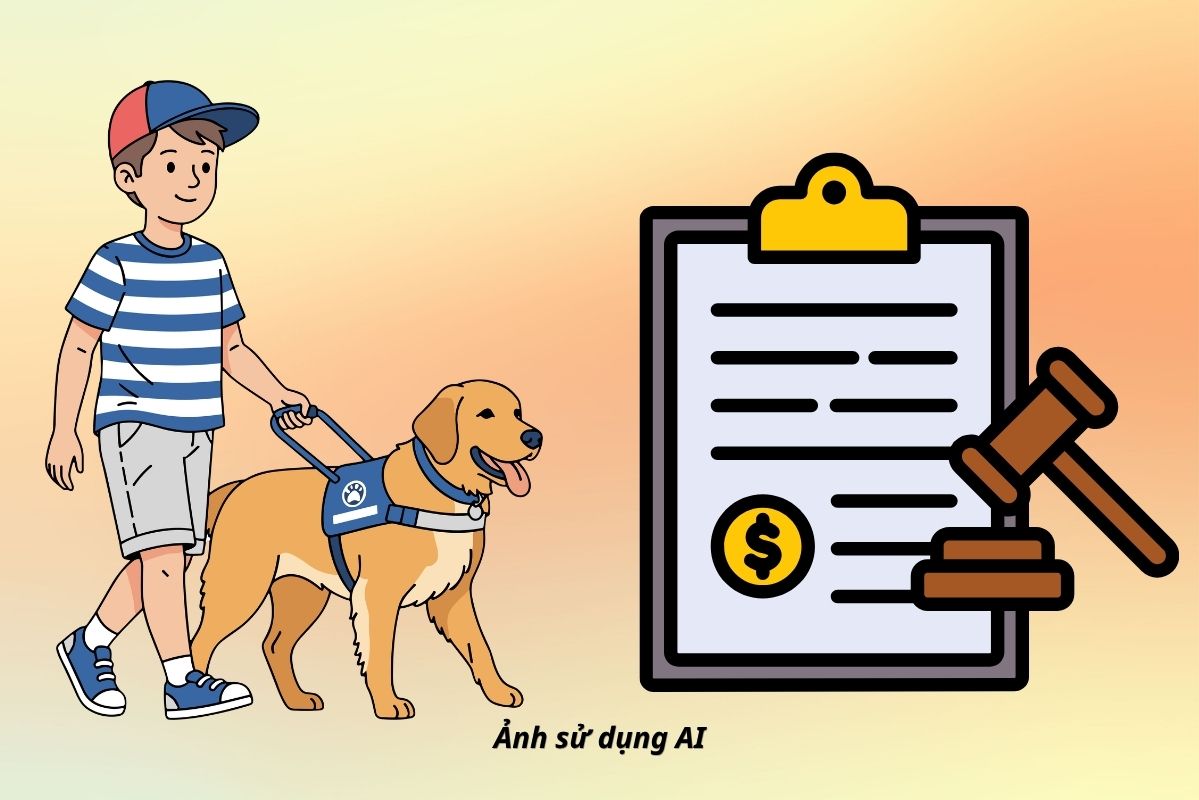 From August 1st, taking dogs to public places without muzzles can be fined 2 million VND. Graphics: AI